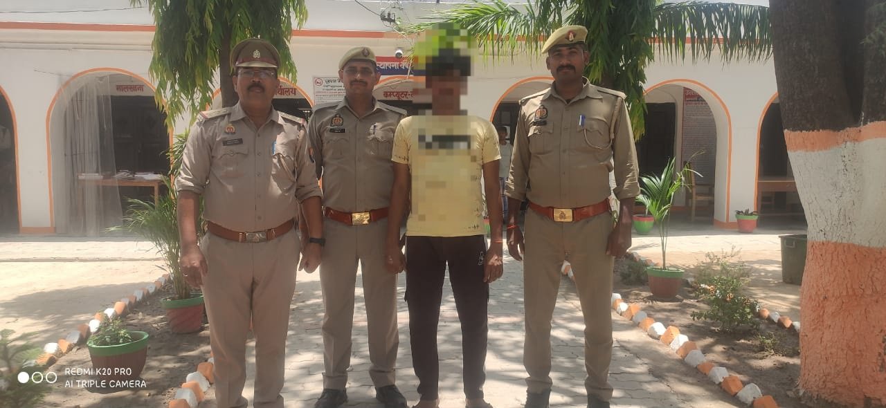 जलालपुर पुलिस ने युवक को चाकू के साथ किया गिरफ्तार, भेजा जेल 