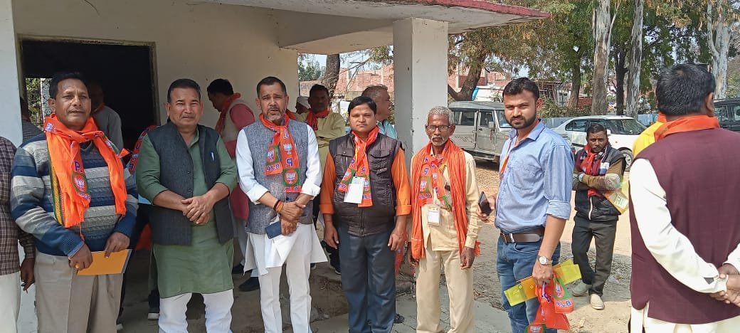भाजपा कि श्रवण क्षेत्र मंडल की कार्यसमिति बैठक में लिया मिशन 2024 फतह करने का