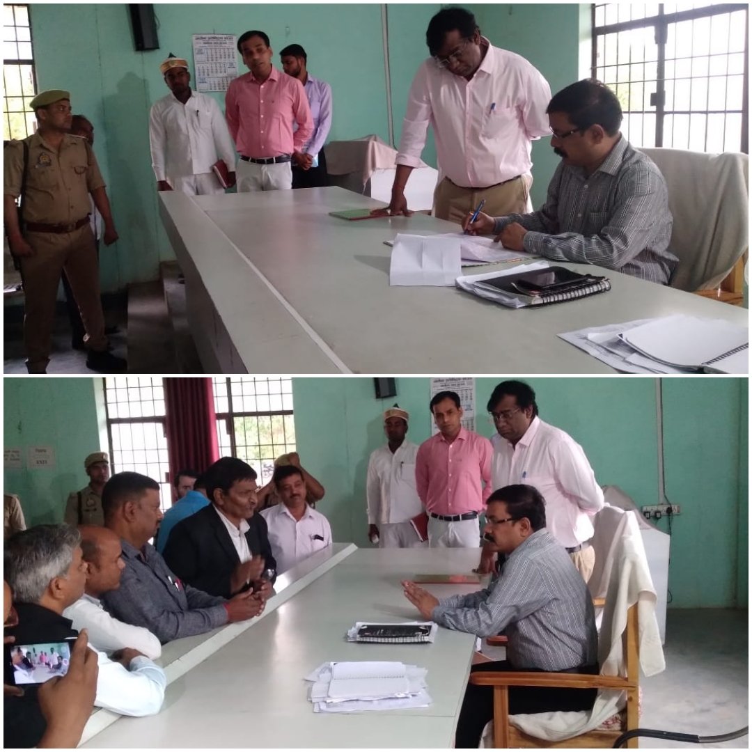 जिलाधिकारी ने अकबरपुर तहसील का किया औचक निरीक्षण, अनुपस्थित मिले कर्मचारियों से मांगा स्पष्टीकरण