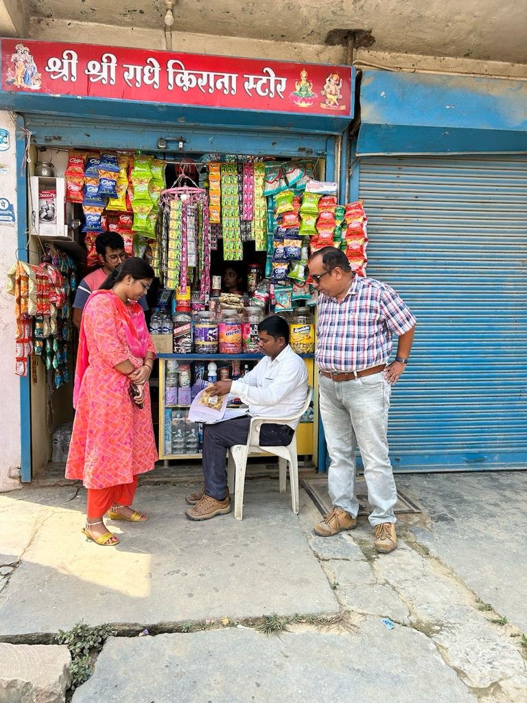 खाद्य सुरक्षा विभाग ने नवरात्रि/दशहरा पर्व पर खाद्य पदार्थों के नमूने किए संग्रहित 