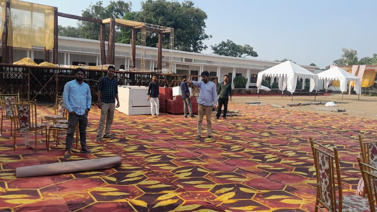 प्रभावती कैलाश चैरिटेवल ट्रस्ट द्वारा कराये जा रहे सामूहिक शादी समारोह की तैयारियां पूर्ण 
