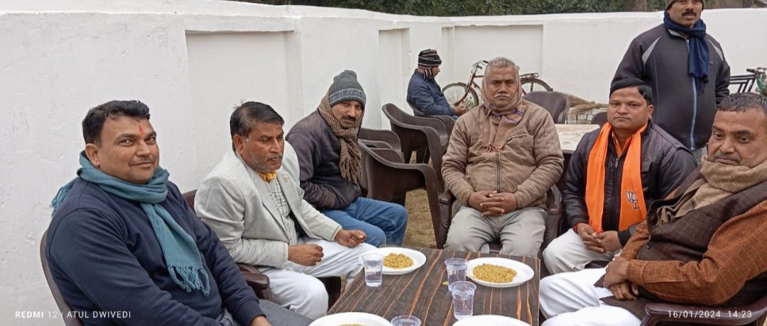 श्रवण क्षेत्र मंडल में सह खिचड़ी भोज भंडारे का हुआ आयोजन