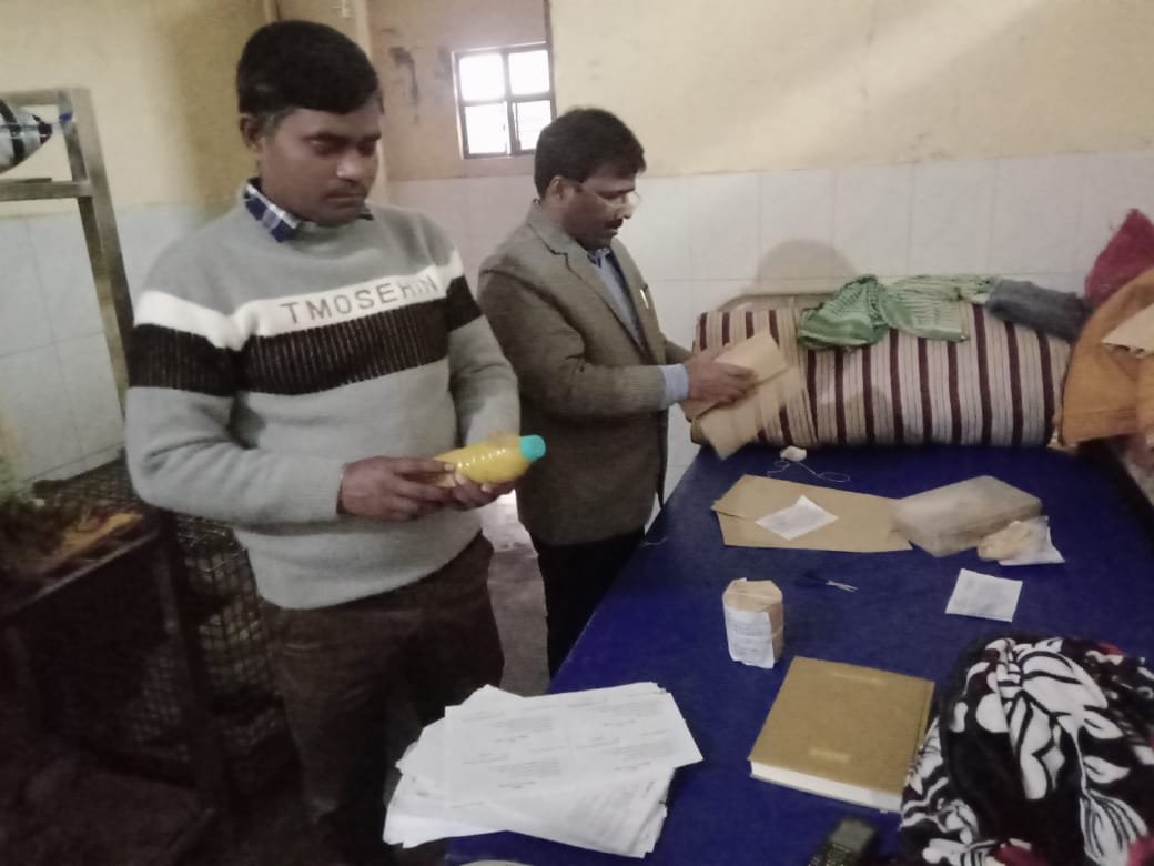 खाद्य सुरक्षा की टीम द्वारा जिला चिकित्सालय के किचन का किया निरीक्षण, दिए आवश्यक निर्देश