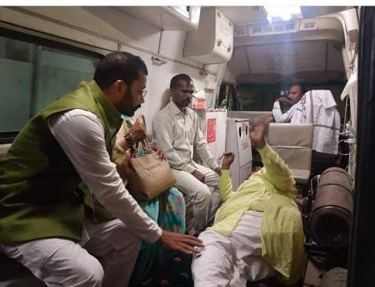 पूर्व मंत्री की तबियत बिगड़ी, लखनऊ ट्रामा सेंटर रेफर
