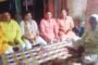 विधान सभा में धरने पर बैठे पत्रकार
