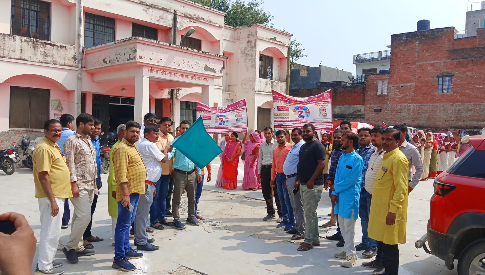 संचारी रोग नियंत्रण अभियान के तहत निकाली रैली,लोगों को किया गया जागरूक