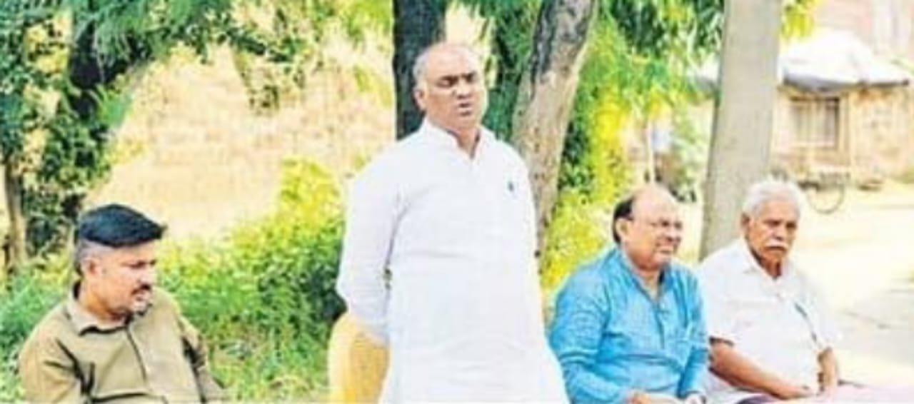 प्रभारी मंत्री ने भाजपा प्रत्याशी के पक्ष माँगा समर्थन, गिनाई सरकार की उपलब्धिया