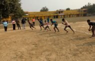 जिलास्तरीय जूनियर बालक एवं बालिका वर्ग में एथलेटिक्स प्रतियोगिता का हुआ आयोजन