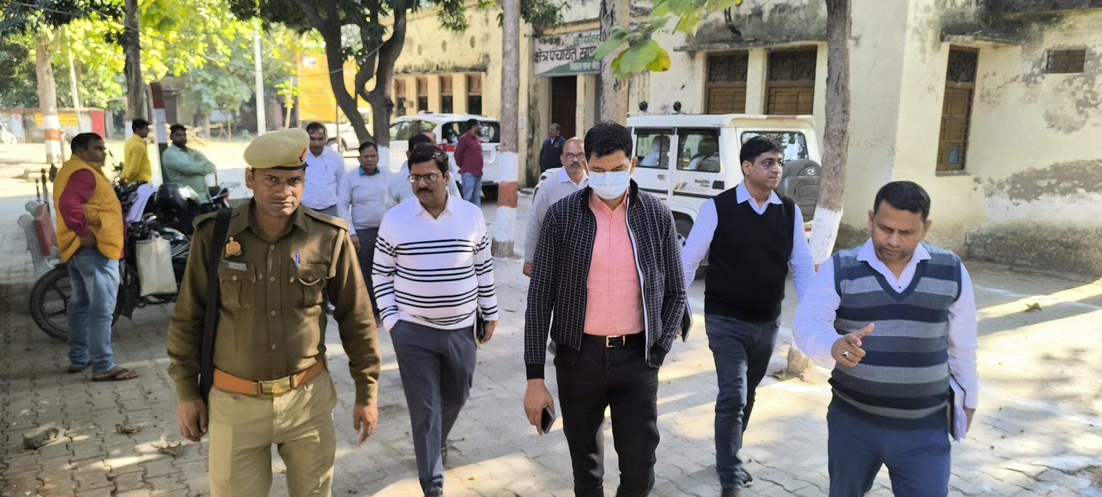 मुख्य विकास अधिकारी ने भीटी के आगनवाड़ी केंद्रों व विभिन्न विभागों के कार्यालयों का किया निरीक्षण 
