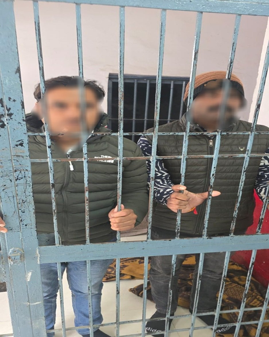 बीते दिनों गोली चलाने वाले दो युवक को पुलिस ने किया गिरफ्तार
