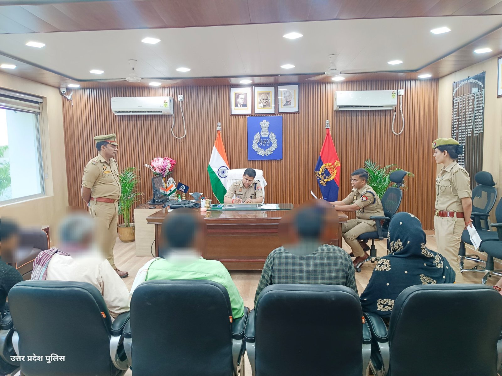 पुलिस अधीक्षक केशव कुमार ने अपने कार्यालय में की जनसुनवाई