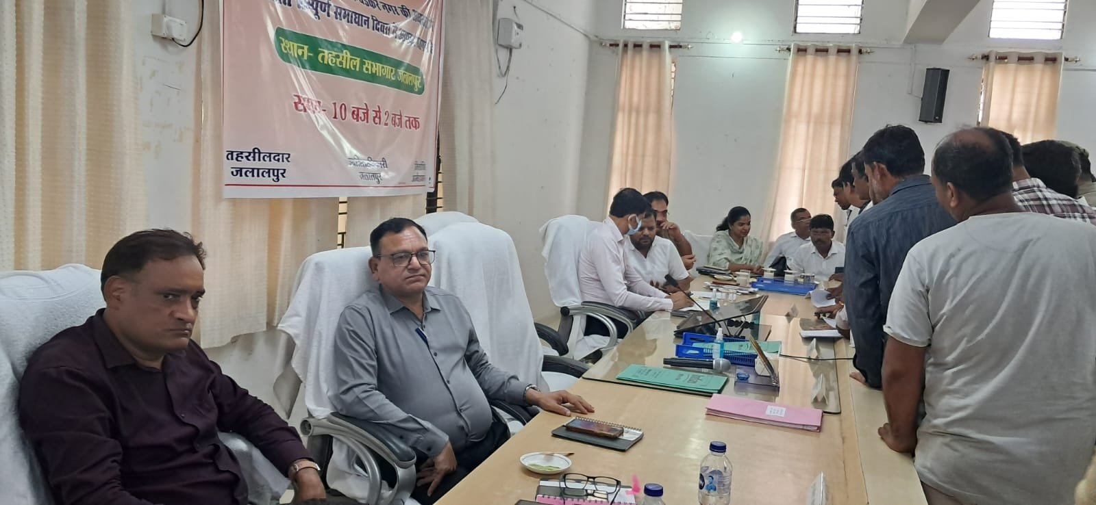 संपूर्ण समाधान दिवस का आयोजन जनपद की सभी तहसीलों में हुआ आयोजित