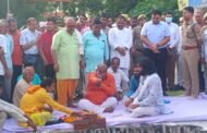 वीर शिरोमणि महाराणा प्रताप की प्रतिमा की स्थापना हेतु हुआ भूमि पूजन व शिलान्यास