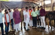 गौ सेवा आयोग के उपाध्यक्ष ने गौशाला का किया निरीक्षण