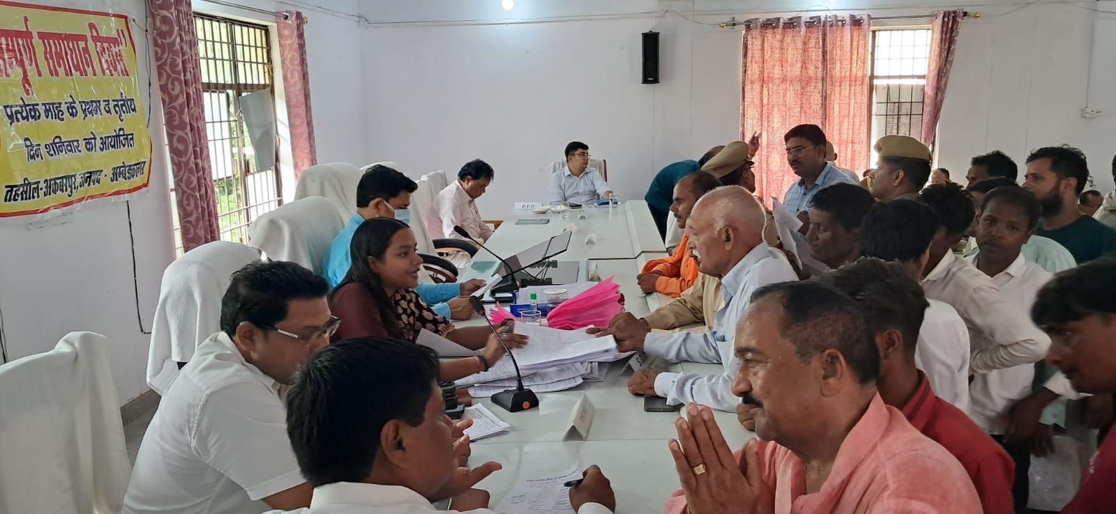जनसमस्याओं के निस्तारण हेतु संपूर्ण समाधान दिवस का हुआ आयोजन