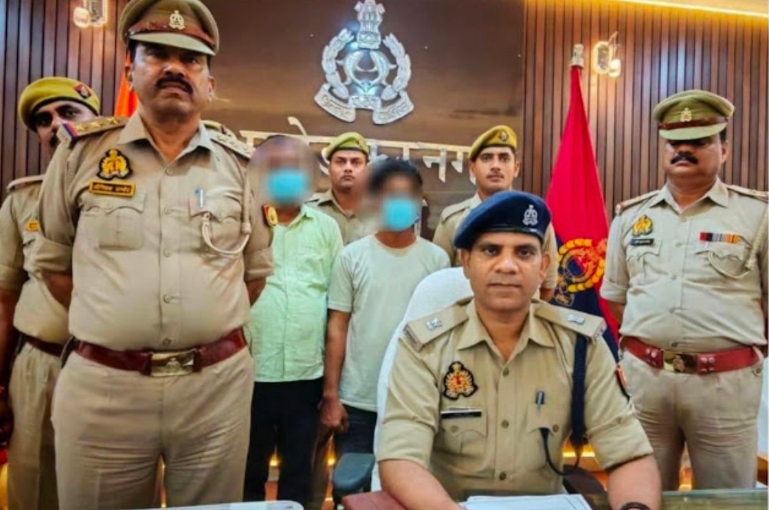 फर्जी प्रेस कर्मी बनकर दुकानदारों को लूटने वाले दो युवकों को पुलिस ने किया गिरफ्तार