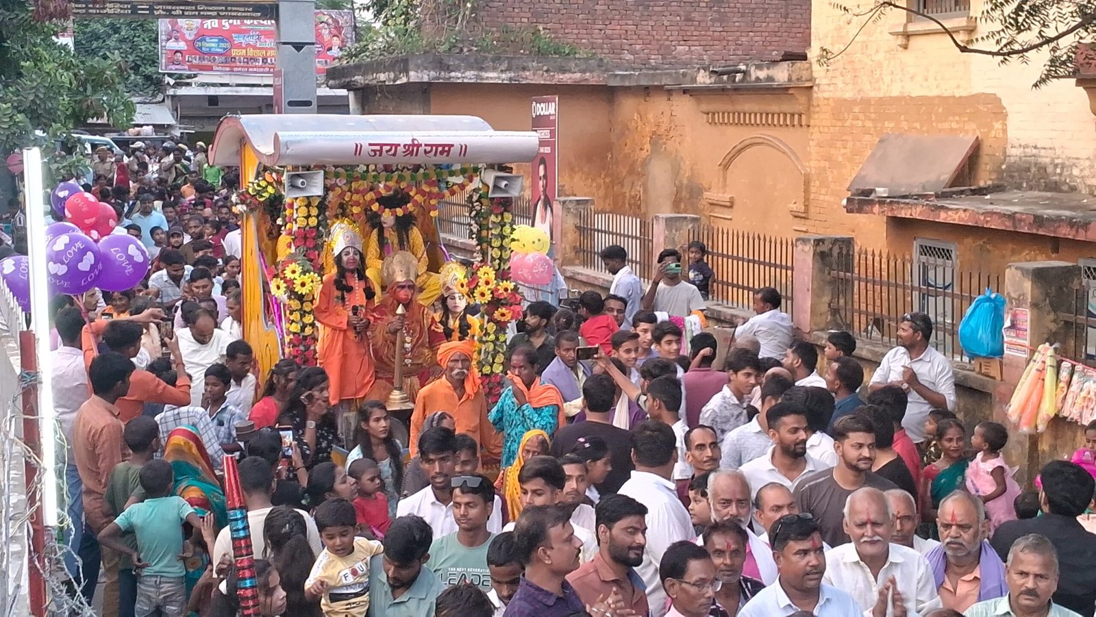 श्रीरामलीला और मेले में छाया उत्सव का रंग