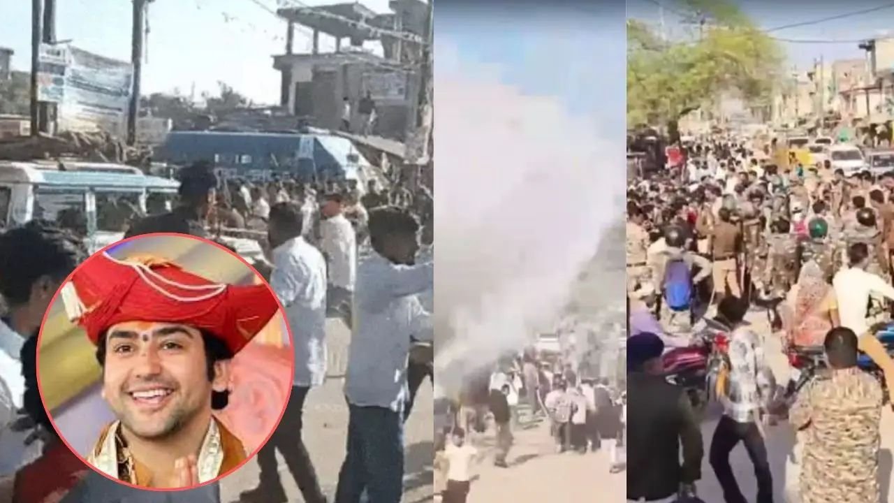 बागेश्वर बाबा को लेकर संग्राम! एक तरफ जया किशोरी संग यात्रा, दूसरी तरफ पुतला दहन और पत्थरबाजी