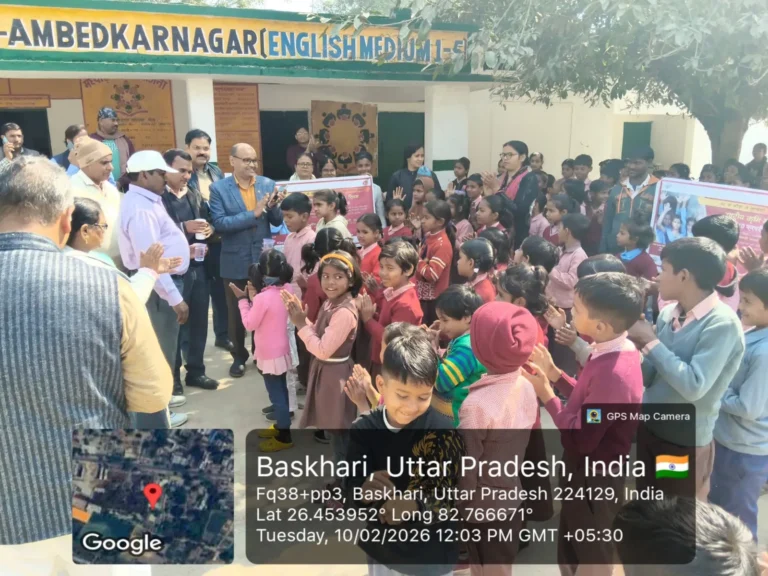 बच्चों को कृमि संक्रमण से बचाव की सीख, एल्बेंडाजोल टैबलेट वितरण