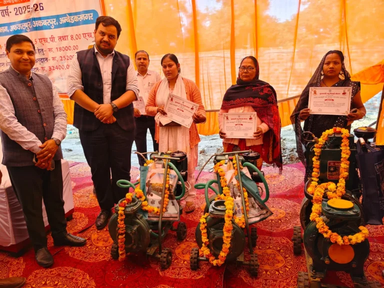 मुख्यमंत्री लघु सिंचाई योजना के तहत 366 किसान हुए लाभान्वित