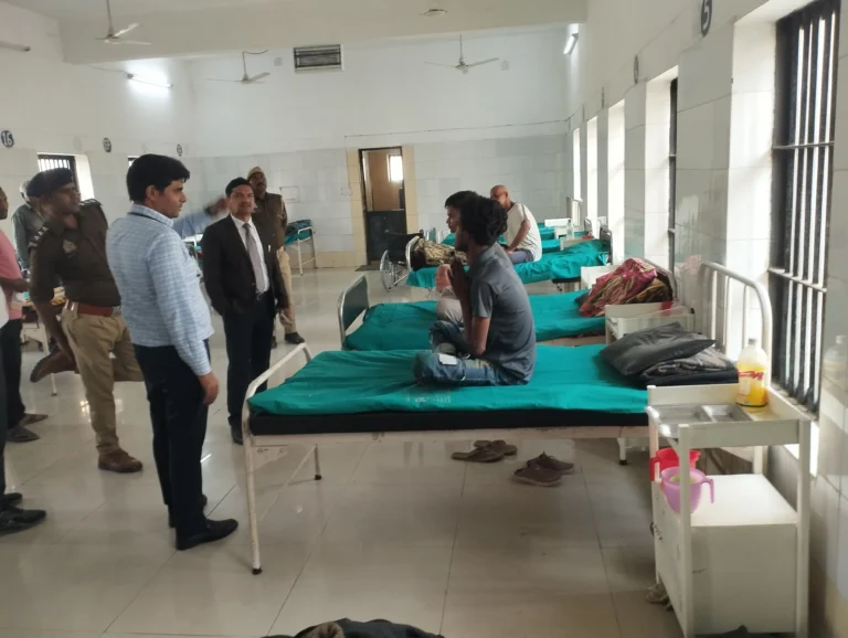 जिला कारागार का किया गया औचक निरीक्षण,जेलर को दिए आवश्यक दिशा निर्देश