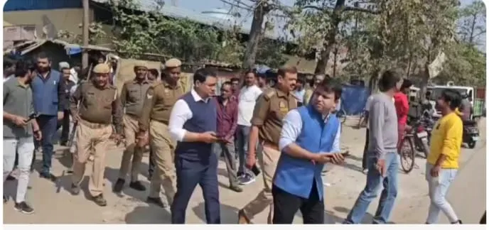 पुरानी तहसील से पटेल नगर तिराहा तक चला अतिक्रमण अभियान