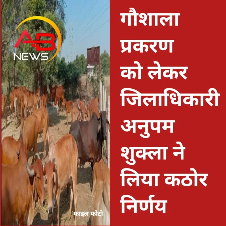गौशाला प्रकरण में ग्राम प्रधान की प्रशासनिक व वित्तीय शक्तियों पर रोक, अंतिम जांच के आदेश