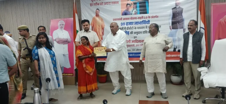 प्रधानमंत्री आवास योजना के लाभार्थियों को प्रथम किश्त भेजी गई