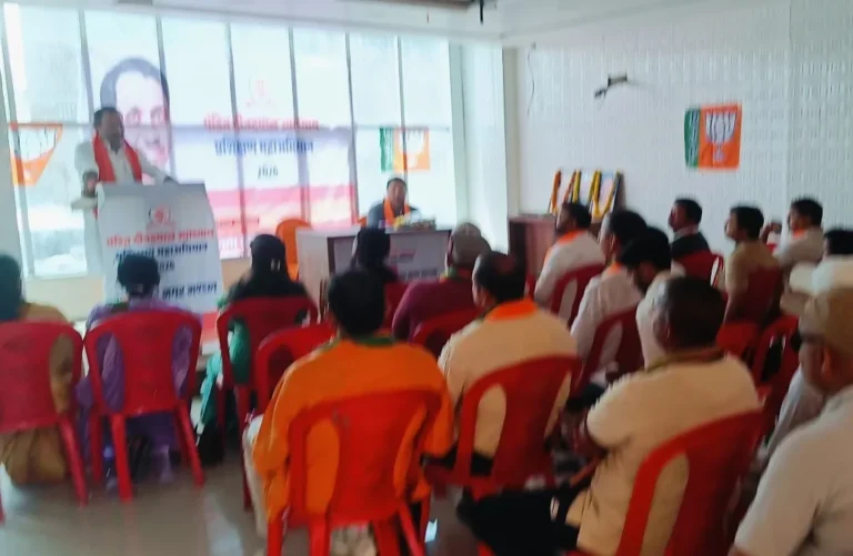 भाजपा की एक विशिष्ट कार्य पद्धति है जो संगठन की आत्मा हैं -त्र्यंबक तिवारी जिला अध्यक्ष