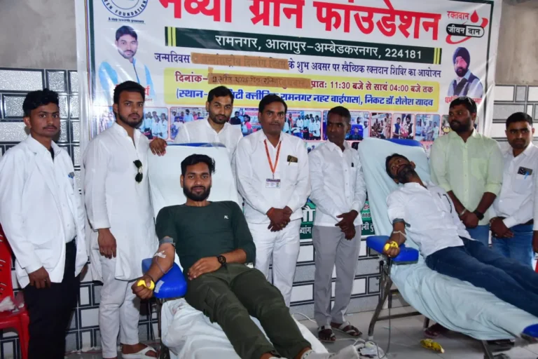 रक्तदान एक नही अनेकों जीवन बचा सकता हैं -धर्मवीर सिंह बग्गा