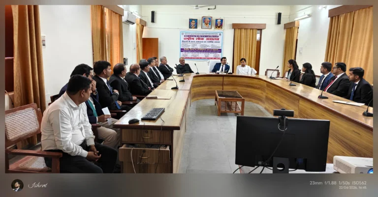 राष्ट्रीय लोक अदालत की भव्य सफलता हेतु जिला जज ने की बैठक
