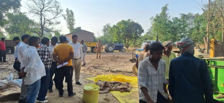 नोडल अधिकारी ने गेहूं क्रय केंद्रों का किया निरीक्षण, लक्ष्य के अनुरूप खरीद बढ़ाने के निर्देश