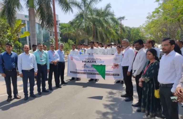 राजकीय मेडिकल कॉलेज में विश्व स्वास्थ्य दिवस पर विभिन्न कार्यक्रम का आयोजन