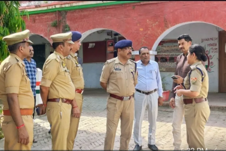 होमगार्ड भर्ती परीक्षा को लेकर नवागत एसपी प्राची सिंह ने किया निरीक्षण