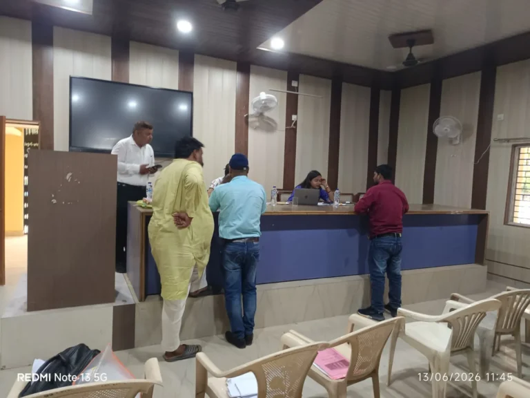 भूमि विवादों के त्वरित एवं गुणवत्तापूर्ण निस्तारण हेतु जनपद के विभिन्न ग्राम पंचायतों में विशेष चौपाल कार्यक्रम आयोजित