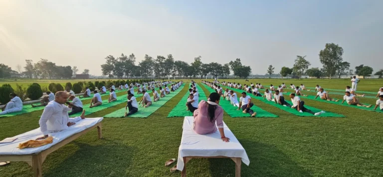अंतर्राष्ट्रीय योग दिवस के उपलक्ष्य में जनपदभर में बृहद योग शिविर आयोजित