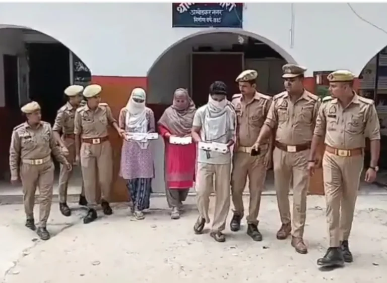 खान मुबारक की बहन, भांजा और भांजी चोरी के आभूषण में गिरफ्तार