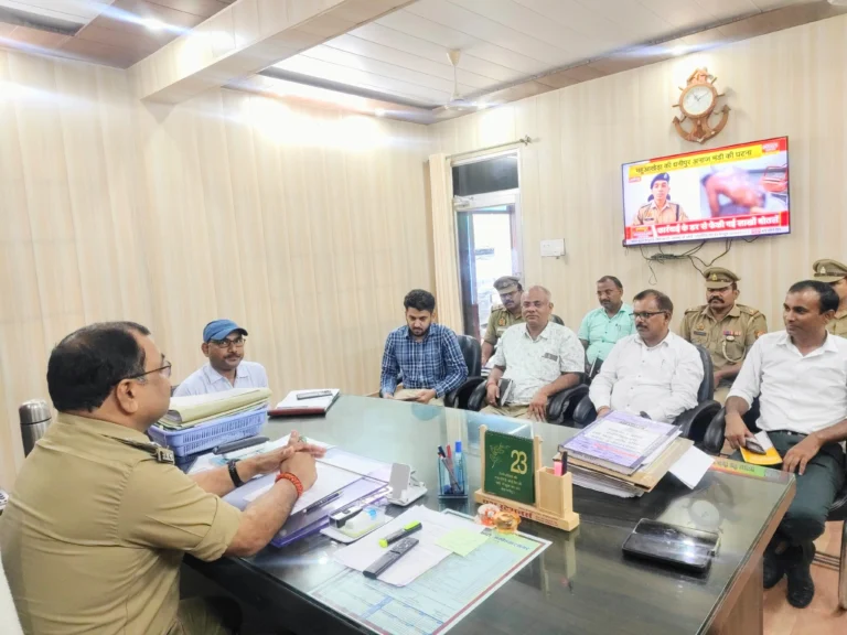 नारी शक्ति द्वारा सुरक्षित शून्य दुर्घटना दिवस अभियान को लेकर अपर पुलिस अधीक्षक (पश्चिमी) की अध्यक्षता में बैठक सम्पन्न