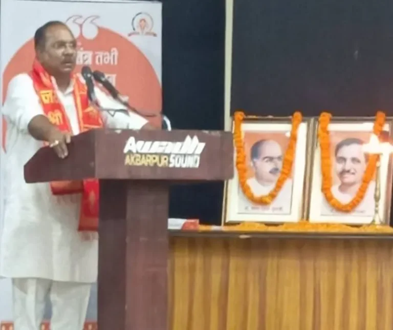 डॉ श्यामा प्रसाद मुखर्जी स्वतंत्रता आन्दोलन में महात्मा गांधी और सरदार पटेल से प्रभावित हो कर कूदे-क्षेत्रीय मंत्री विनोद पटेल