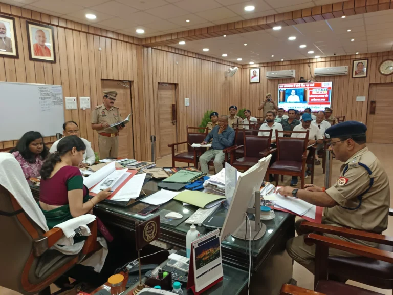 जिलाधिकारी की अध्यक्षता में जिला स्तरीय NCORD समिति की बैठक हुई