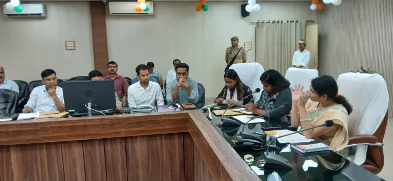 जिलाधिकारी ने सीएम डैशबोर्ड के माध्यम से कर-करेत्तर एवं राजस्व कार्यों की समीक्षा कर दिए आवश्यक निर्देश