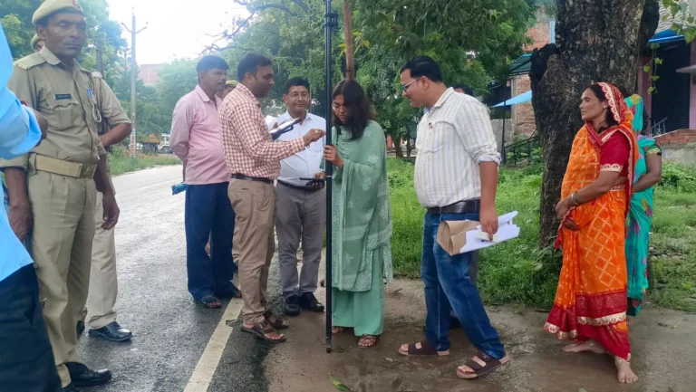 रोवर तकनीक से हुआ भूमि सीमांकन, राजस्व कार्यों में पारदर्शिता और सटीकता को मिली नई गति