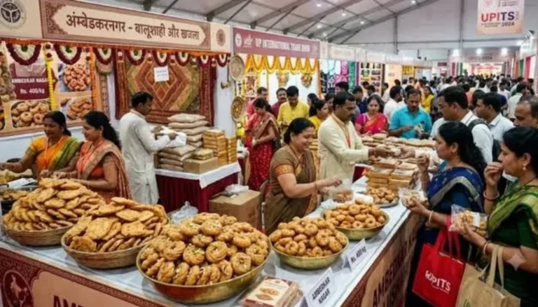 अंबेडकरनगर के बालूशाही और खजला को मिला 10 लाख का ऑर्डर, यूपी इंटरनेशनल ट्रेड-शो में जमकर हुई बिक्री