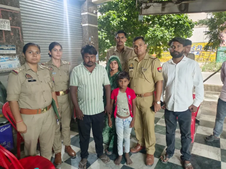 पुलिस की त्वरित कार्रवाई: अपहरण/गुमशुदगी के मामले में लापता बालक शिवम सकुशल बरामद
