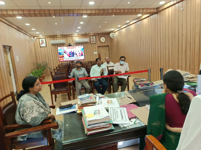 भूगर्भ जल प्रबन्धन समिति की बैठक जिलाधिकारी की अध्यक्षता में सम्पन्न
