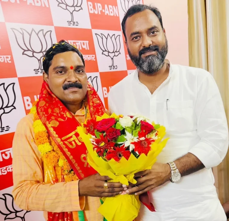 भाजपा पिछड़ा मोर्चा के नवनियुक्त जिलाध्यक्ष अमरजीत मौर्य का भाजपाइयों ने किया स्वागत