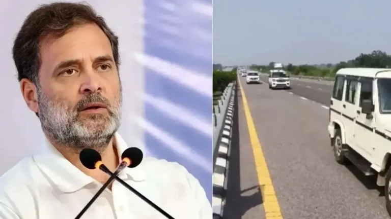 राहुल गांधी के काफिले की गाड़ियां आपस में टकराईं, सुलतानपुर कोर्ट में पेशी के लिए जाते समय हुआ हादसा